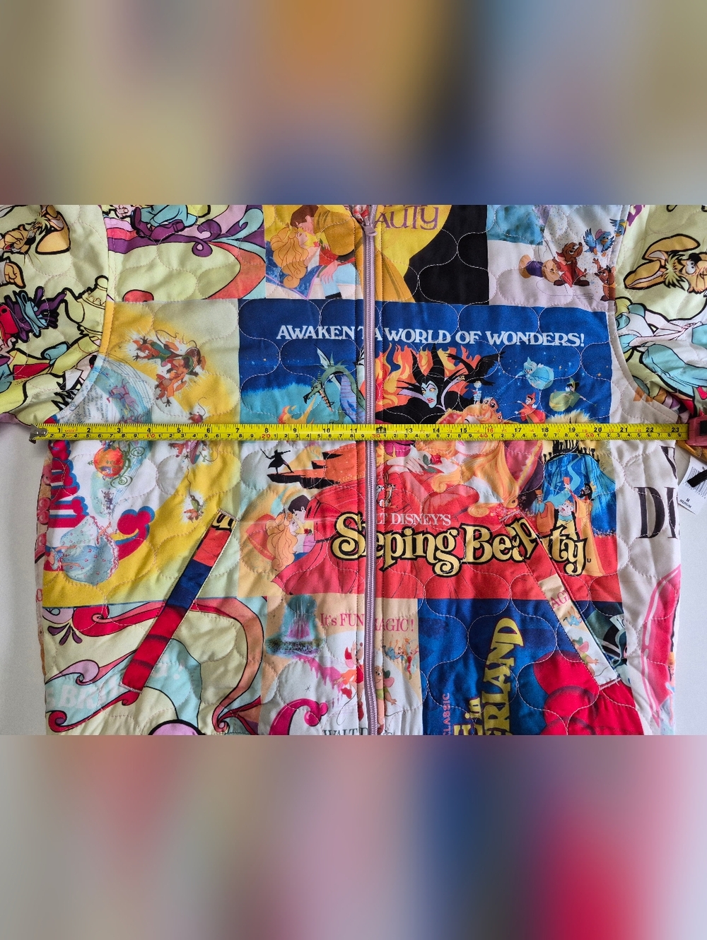 Disney Parks Disney Princess Quilt Bomber Jacket NWT Sz M - Picture 8 of 9